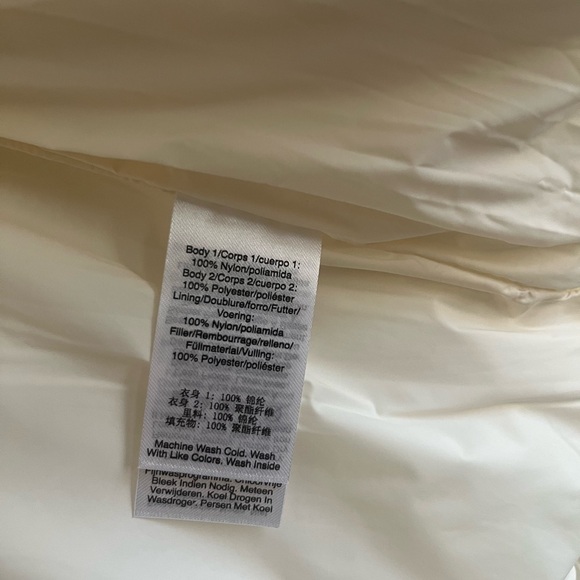 DKNY JEANS Faux Sherpa puffy coat jacket NWT XS - Picture 4 of 12